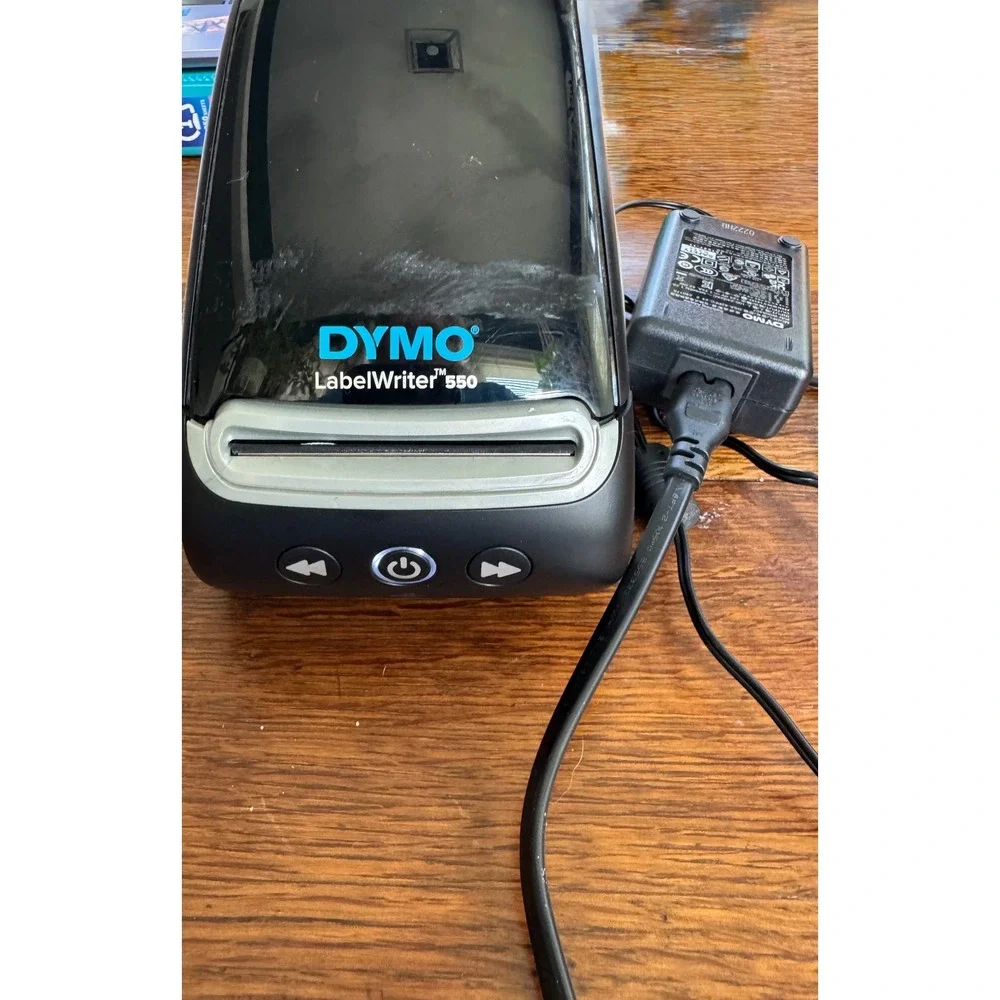 DYMO LabelWriter 550 Direct Thermal Label Printer Black Silver USB 2112552